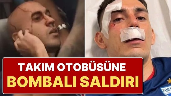Brezilya’da Maç Sonrası Futbolcuları Taşıyan Otobüse Bombalı Saldırı