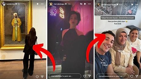Sanat Aşkı Bitmeyen Hande Erçel'den Problemli Cemal Can'a 24 Şubat'ta Ünlülerin Yaptığı Instagram Paylaşımları