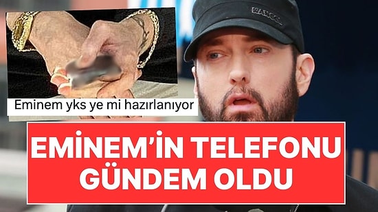 Ünlü Rapçi Eminem'in Hayret Uyandıran Telefonu: "Hiçbir Fonksiyonu Kalmadı"