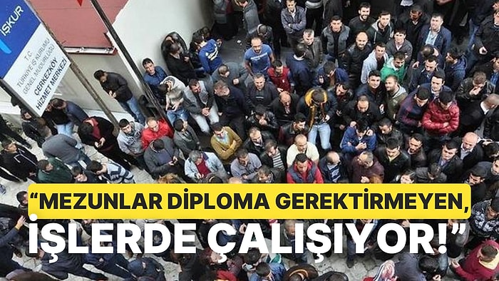 Bilimsel Araştırmaya Göre Üniversite Mezunlarının Yarısı Lise Mezunlarıyla Aynı İşte Çalışıyor