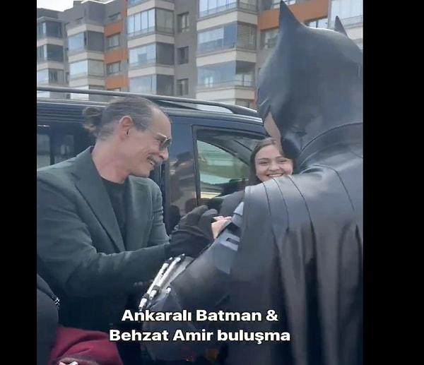 Erdal Beşikçioğlu'nun Ankaralı Batman'la tokalaşmasının ardından Behzat Ç. rolüne bürünerek  'Akıllı ol la' demesi ise ortaya gülümseten anlar çıkardı.
