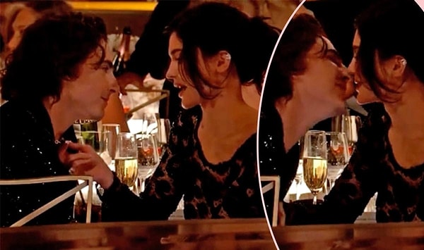 Hatırlarsanız Jenner ve Chalamet, sık sık fısıldaşmışlar,