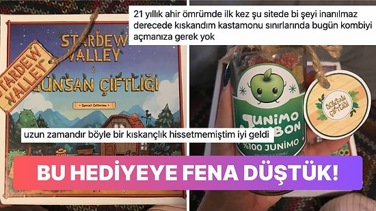 Stardew Valley Temalı Hediyesiyle Adeta Oyunu Gerçeğe Dönüştüren Kişi Aşka İnancınızı Tazeleyecek