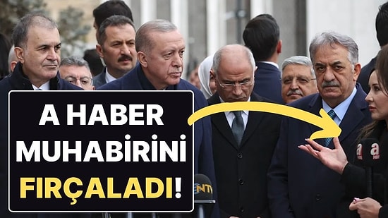 Cumhurbaşkanı Erdoğan A Haber Muhabirini Fırçaladı: "Rüya Kendine Gel..."