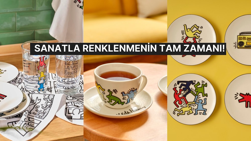 Sanatseverlerin Kalbini Çalacak Bir Koleksiyon: Bella Maison X Keith Haring Koleksiyonu