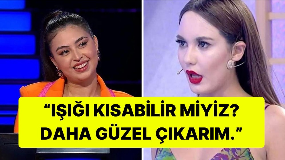 Milyoner'deki Olaylı Yarışmacı Tavırlarıyla Bahar Candan'a Benzetildi