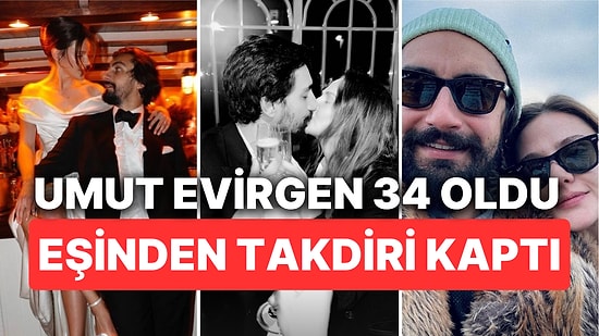 Eşi Umut Evirgen'in Doğum Gününü Kutlayan Alina Boz Pastaya Yazdığı Notla Yaratıcılığını Konuşturdu
