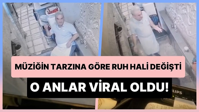 Mekanda Çalan Müziğin Tarzına Göre Ruh Hali Değişen Adamın Viral Olan Anları