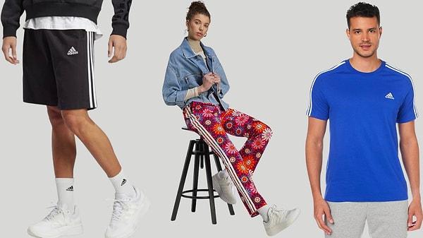 Spor giyimin akla ilk gelen markalarından biri olan Adidas, giyim ürünlerindeki fırsatlarla burada!