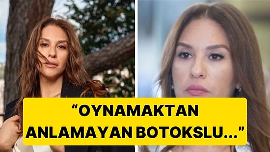 Kızılcık Şerbeti'nin Kıvılcım'ı Evrim Alasya'dan "Botokslu Oyunculara" Gönderme!