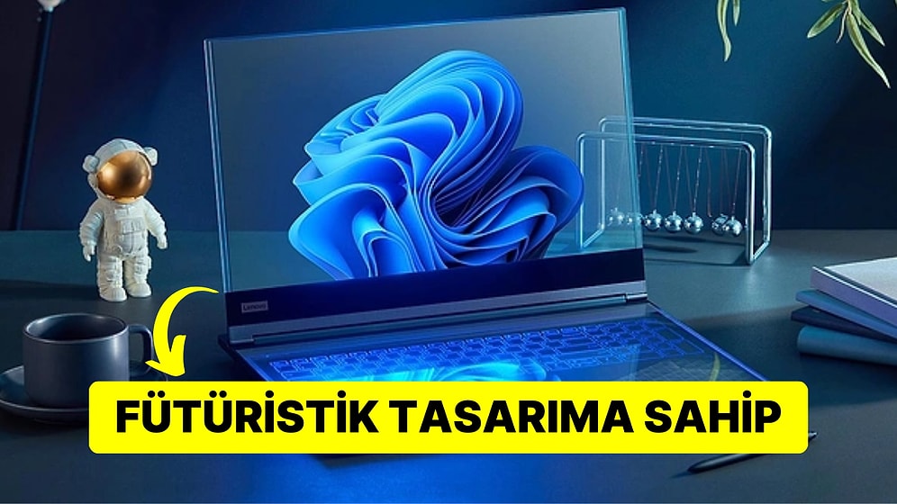 Lenovo Son Dönemlerdeki En İnovatif Ürünü Olan Şeffaf Ekranlı Dizüstü Bilgisayarını Duyurdu!