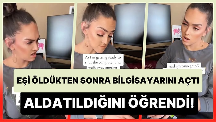 Eşi Vefat Ettikten Sonra Bilgisayarını Açan Kadın Aldatıldığını Acı Bir Şekilde Öğrendi