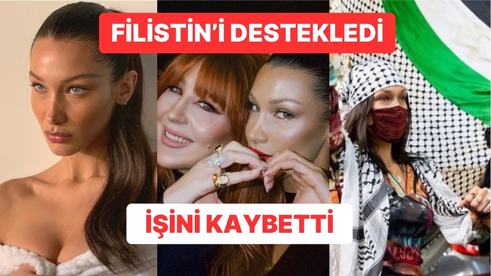 Bir Büyük Marka Daha Filistin Asıllı Model Bella Hadid'le Çalışmayı Sonlandırdı