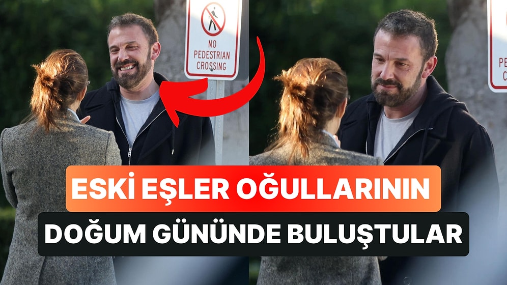 Onu Hiç Bu Kadar Mutlu Görmediniz! Ben Affleck Eski Eşi Jennifer Garner'la Buluşunca Ağzı Kulaklarına Vardı!