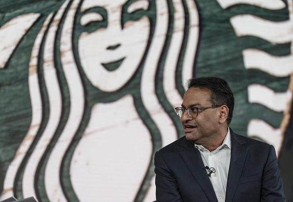 Laxman Narasimhan, Hintli-Amerikalı ve Starbucks'ın icra kurulu başkanı.