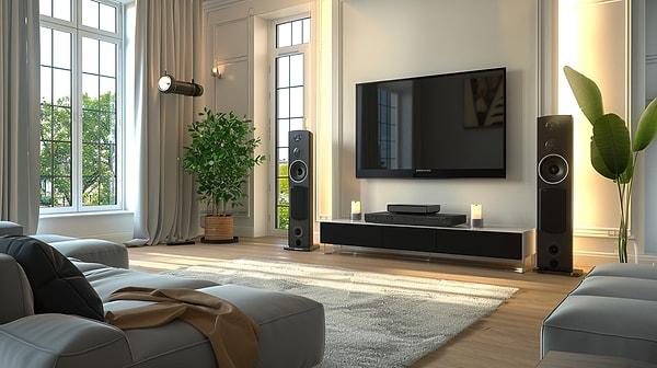 10. Akıllı bir ev sinema sisteminiz var mı, sesi otomatik olarak odanın akustiğine uygun ayarlayan?
