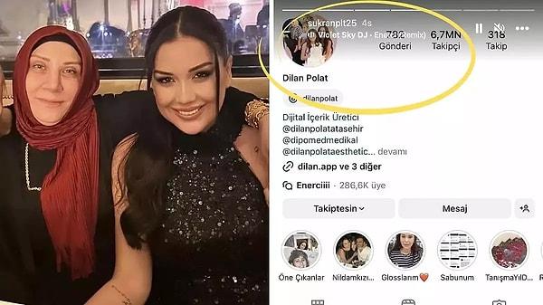 Geçtiğimiz haftalarda, Dilan Polat'ın Instagram hesabının yeniden aktif hale geldiğini Dilan Polat'ın kaynanası Şükran Polat, adeta bir müjde gibi duyurdu.