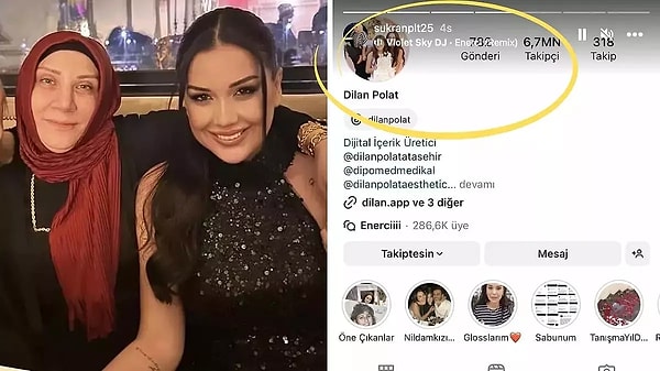 Geçtiğimiz haftalarda, Dilan Polat'ın Instagram hesabının yeniden aktif hale geldiğini Dilan Polat'ın kaynanası Şükran Polat, adeta bir müjde gibi duyurdu.