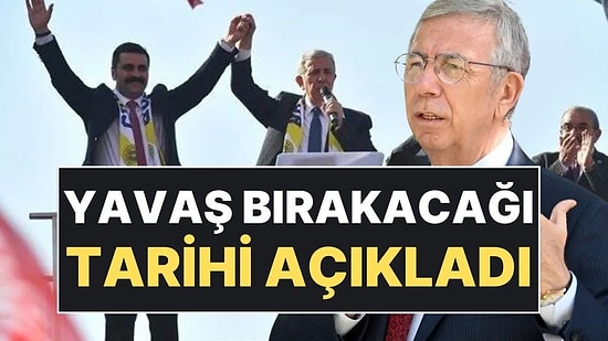 Mansur Yavaş Bırakacağı Tarihi Açıkladı: "2'nci ve Son Dönemim Olacak"
