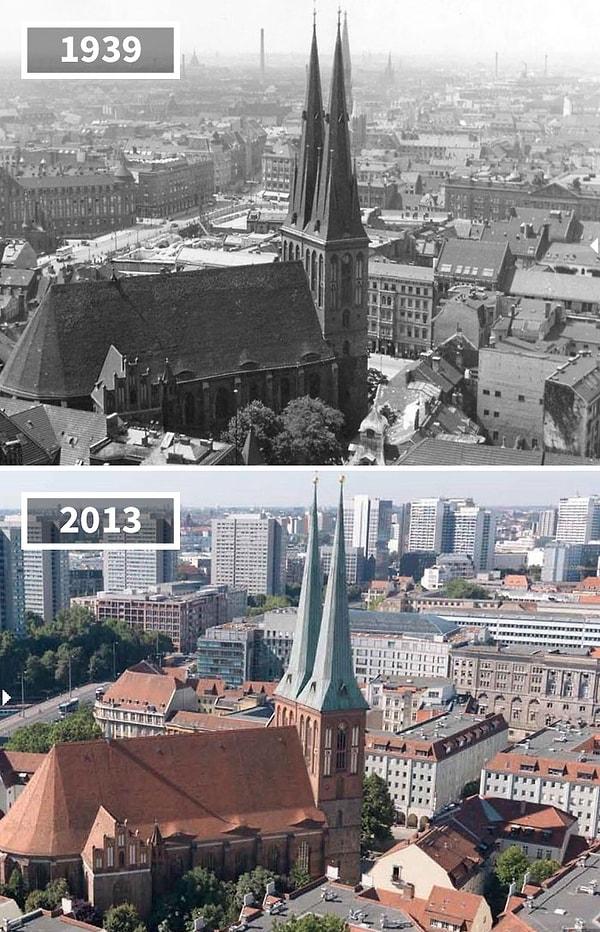 13. St. Nicholas Kilisesi, Berlin, Almanya, 1939 - 2013.