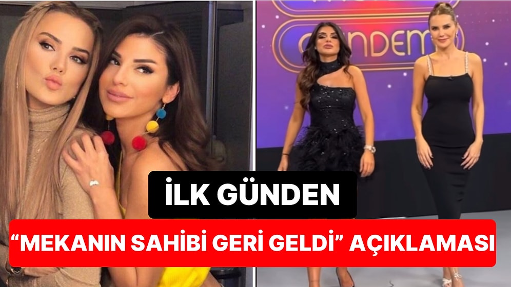 Kaos Şimdi Başlıyor: Söylemezsem Olmaz'ın Eski Kraliçeleri Ece Erken ve Bircan Bali Yeniden Bir Arada!