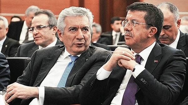 Eski Ekonomi Bakanı Nihat Zeybekci, "Siyasetin zıvanadan çıktığı dönemler var bu memlekette, siyasetin gökteki yıldızları dahi vaat ederek siyaset yapma çaresizliği var" dedi! Daha sonra EYT ile ilgili tartışmalara yönelik, Cumhurbaşkanı Erdoğan'ın EYT'ye ilişkin olarak "Bize iktidara mal olsa dahi yapmayacağız" sözleri hatırlatılınca " kameralar kapanınca EYT açıklamasını yorumlayacağını belirtti!