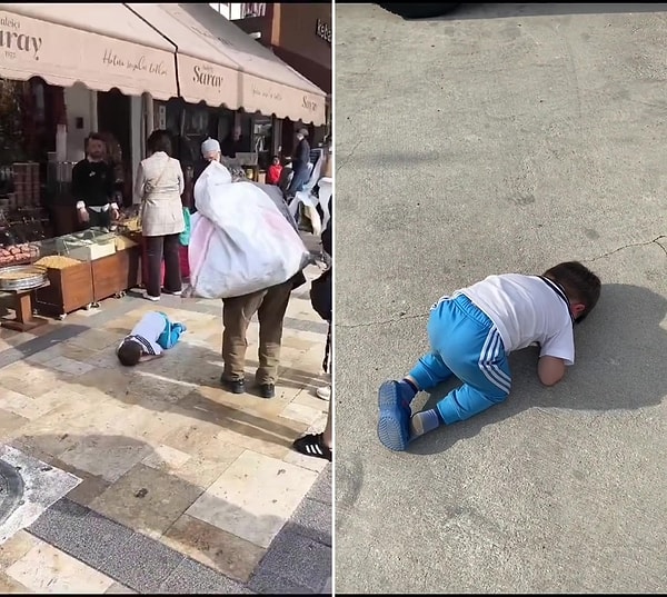 "'Bu nasıl anne olmuş? Böyle annelik mi olur?' bakışlarınızı üzerimden çekin" de diyen kadın, yaptığı paylaşımda da "Biri gelip gel ben sen bize götüreyim dedi bu gibi tepkilere hayır götüremezsiniz ben buradayım ve krizinin geçmesini bekliyorum dedim" dedi.