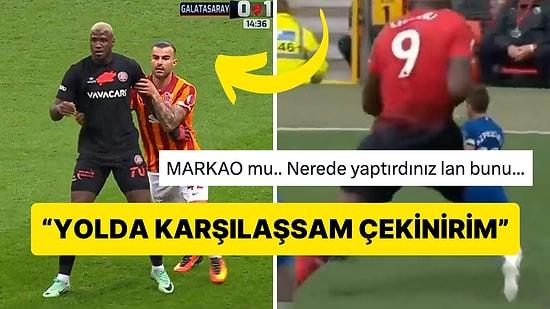 Galatasaraylı Futbolcuları Minnacık Gösteren Karagümrüklü "Heybetli Markao" Cüssesiyle Goygoycuların Dilinde