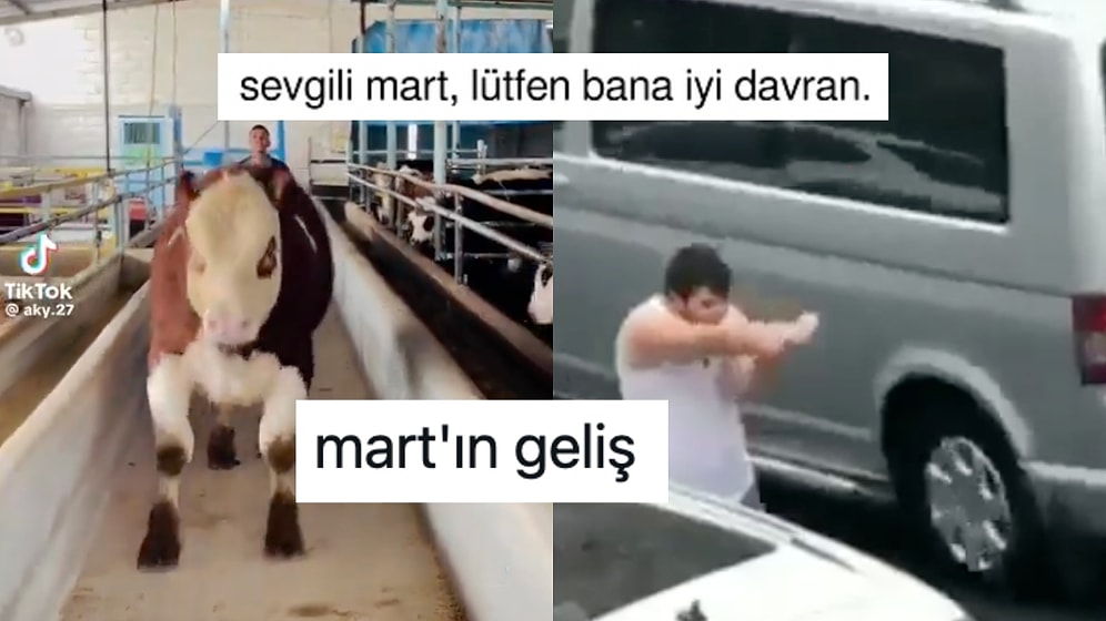 Mart Ayının Gelişinden Pek Umudu Olmadığını Viral Kesitlerle Anlatarak Güldüren Pesimistler