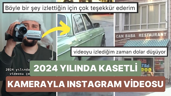 Bir Fotoğrafçının 2024 Yılında Kasetli Kamerayla Çektiği Görüntülerle Geçmişe Bir Yolculuk Yapacaksınız