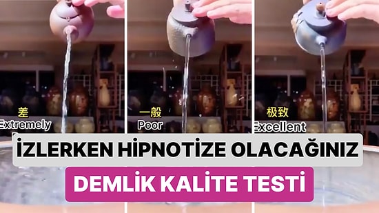 Doğru Demliği Nasıl Seçeceğinizi Gösteren Bu Kalite Testini İzlerken Hipnotize Olacaksınız