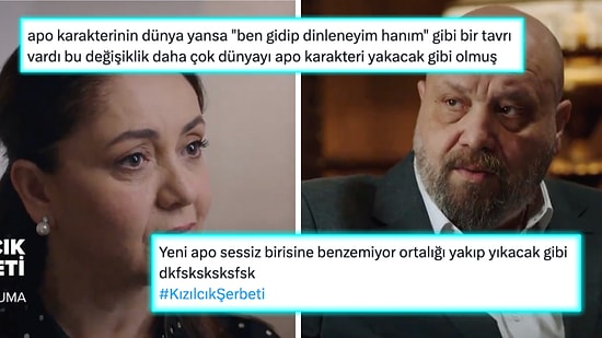 Yeni Apo'nun Ünal Ailesine Kök Söktürdüğü Kızılcık Şerbeti Fragmanına Gelen Tepkiler