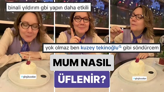 Görgü Kurallarına Göre Doğum Günü Mumunu Nasıl Üflemeniz Gerektiğini Biliyor muydunuz?