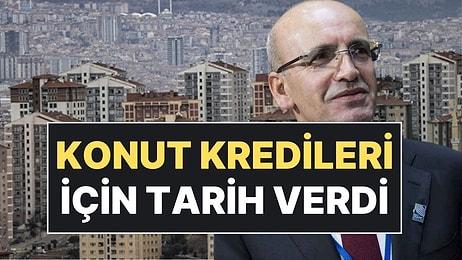 Ekonominin Patronu Mehmet Şimşek'ten Konut Kredisi Açıklaması: Tek Haneli Enflasyonu İşaret Etti
