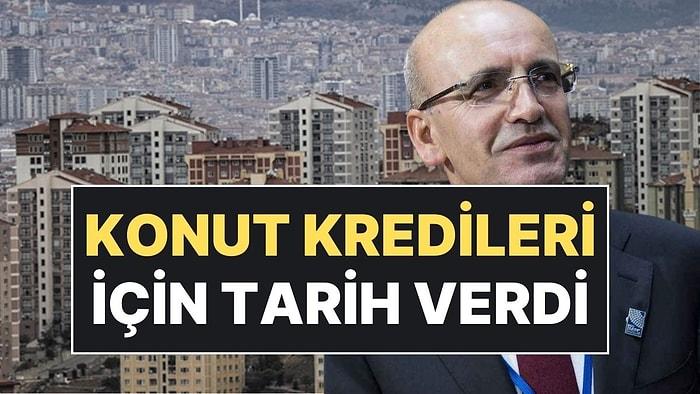 Ekonominin Patronu Mehmet Şimşek'ten Konut Kredisi Açıklaması: Tek Haneli Enflasyonu İşaret Etti