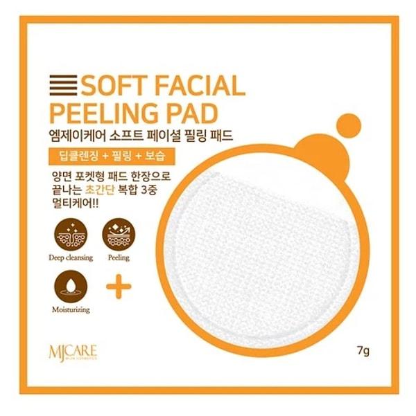 12. MJCARE Soft Face Peeling Pad Yüz Peeling Pad