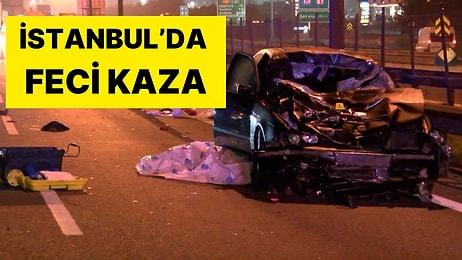 TEM'de Korkunç Kaza! Otomobil Yayalara Çarptı: 5 Kişi Hayatını Kaybetti, 1 Kişi de Yaralandı