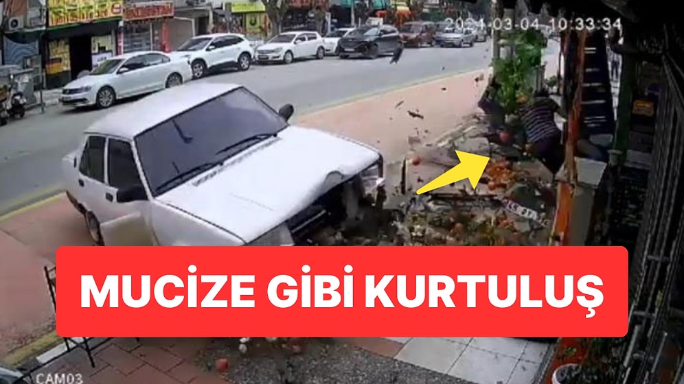 Kazadan Mucize Kurtuluş: Saniyelerle Hayatta Kaldı