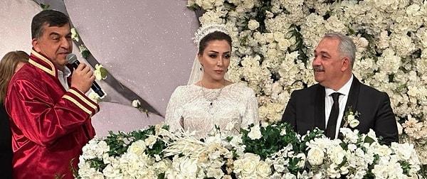 Murat Çetin ile Naz Akdoğan çifti, Şehitkamil Belediye Başkanı Rıdvan Fadıloğlu’nun kıydığı nikahla evlendi.