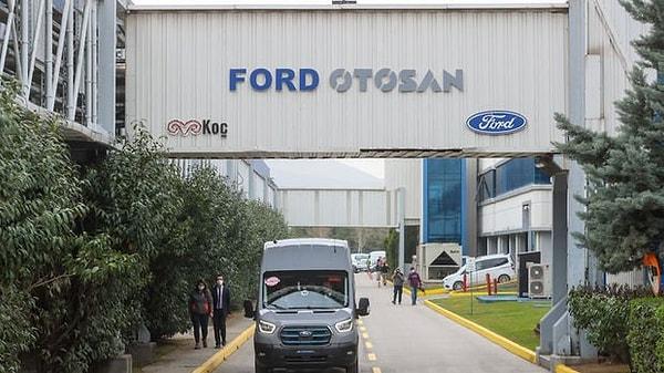 10. Ford Otosan 23 bin 717 çalışana sahip.