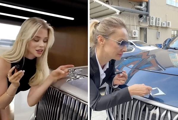 Bir kadın meşhur Bentley reklamının TOGG versiyonunu çekti.