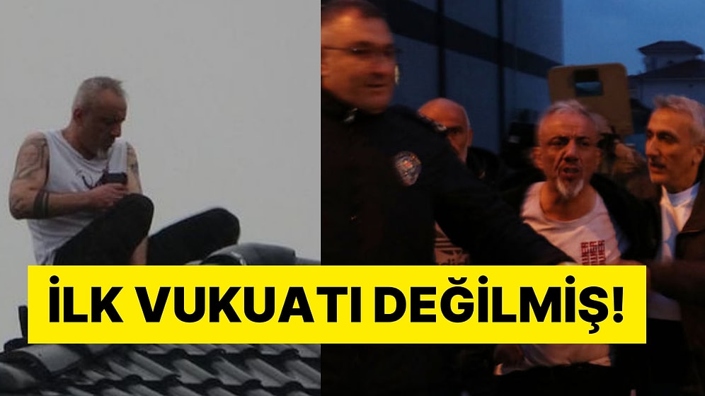 İlk Vukuatı Değil: Eski Polis Memuru Çatıya Çıkarak Etrafına Silahla Ateş Açtı