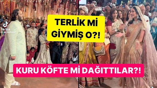 Dünyanın En Pahalı Düğününde Gelin ve Damadın Görüntüleri "Allah'ım Kör Et Beni" Dedirtti!