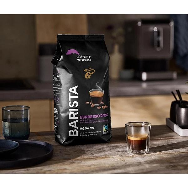 11. Tchibo Barista Espresso Dark - 1 kg Çekirdek Kahve