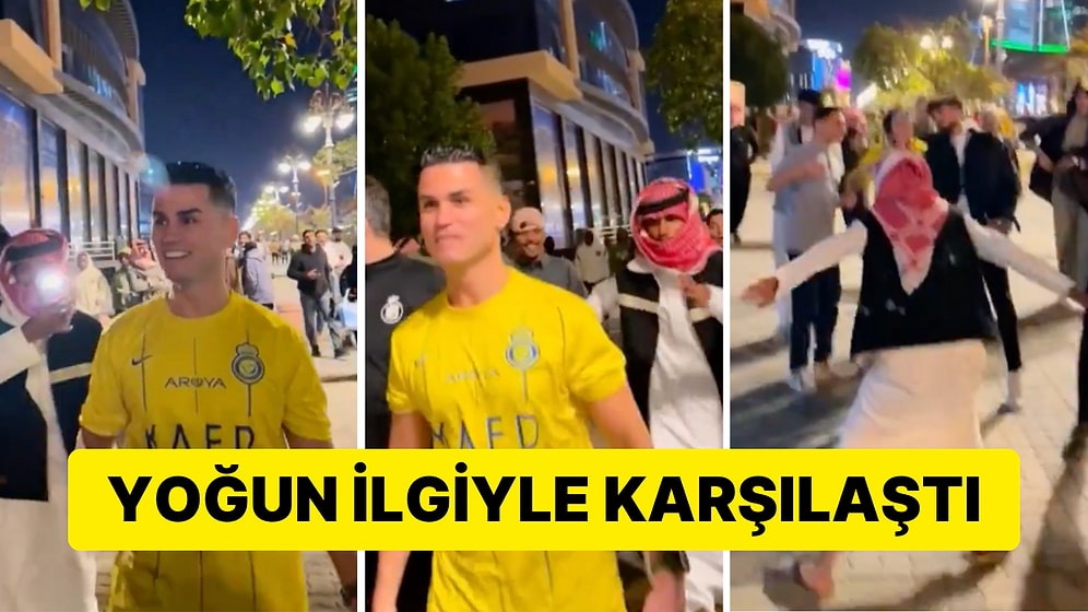 Adanalı Ronaldo Suudi Arabistan'da Adeta Bir Yıldız Gibi Karşılanıyor