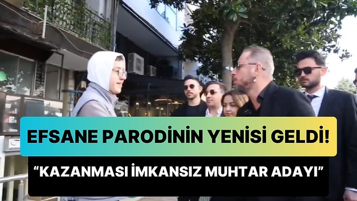 Cem İşçiler, 'Kazanması İmkansız Muhtar Adayı' Parodisinin İkincisini Yayınladı!