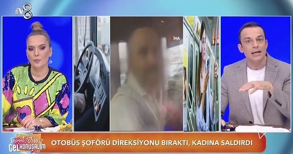 "Mekanizmanı düzelteceksin o zaman" diyerek tepki gösteren Demet Akalın'a ise "Biz neyi düzeltelim abi ilk insandan beri erkek böyle! Tahrik etme, git abi, yürü git. Zaten onu söylüyor, "ben zaten kamerayı kapatacak hale gelmişim" diyor" dedi.