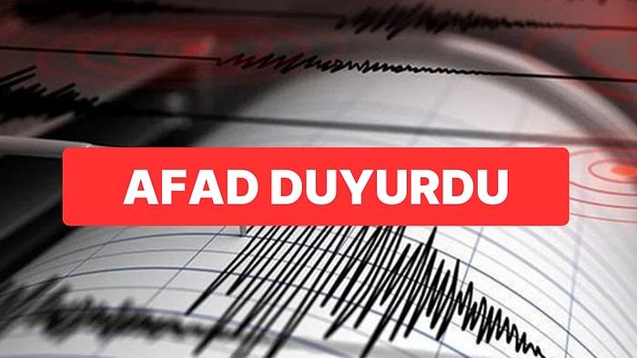 AFAD Açıkladı: Marmaris Güne Depremle Uyandı