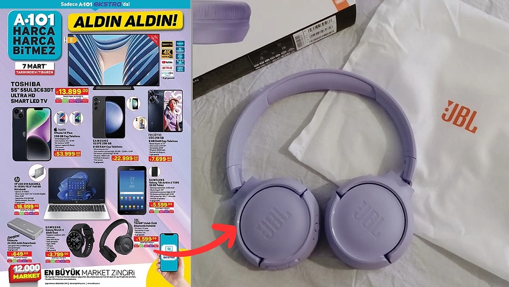 A101'de Satışa Sunulan JBL Bluetooth Kulaklık T520BT Modeli Alınır mı? Özellikleri ve Yorumları