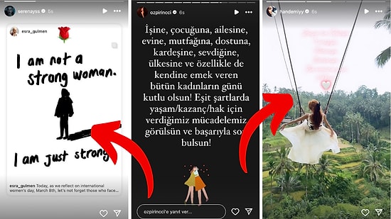 Ünlü İsimlerden "8 Mart Dünya Kadınlar Günü" Paylaşımları